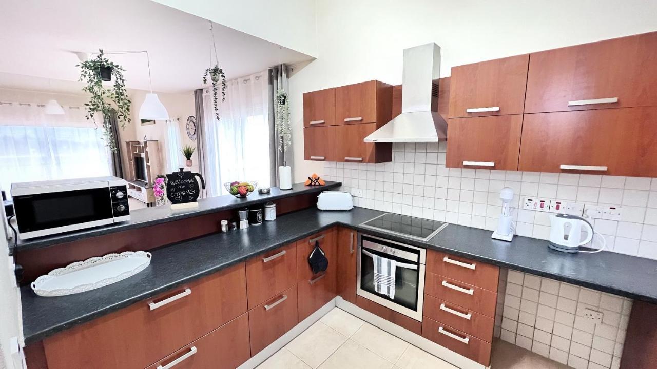Melanos Sea View Apartment بافوس المظهر الخارجي الصورة