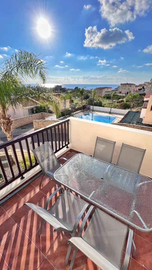 Melanos Sea View Apartment بافوس المظهر الخارجي الصورة