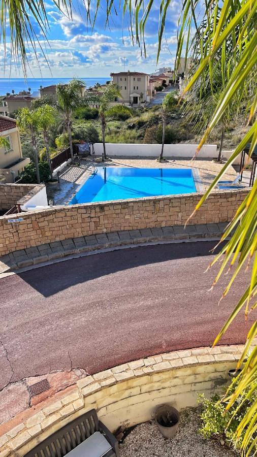 Melanos Sea View Apartment بافوس المظهر الخارجي الصورة